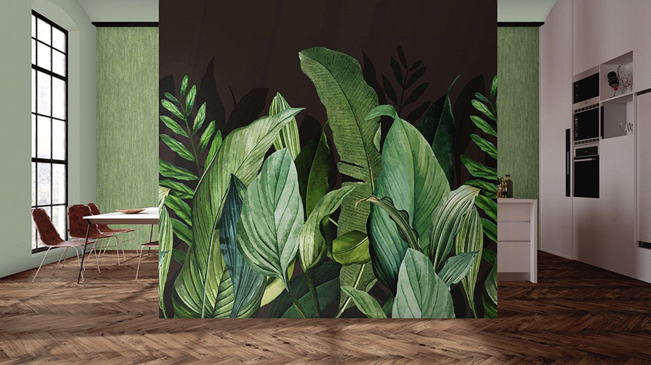 Tropical Forest Wall Mural - Blackberry - Hohenberger - 18002 - Premier Wallcovering