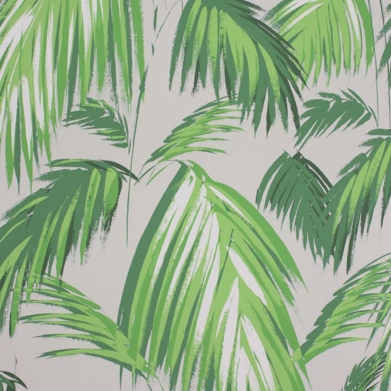 Tropicana Wallpaper - Grass/Pebble - Matthew Williamson - W6801-02 - Premier Wallcovering