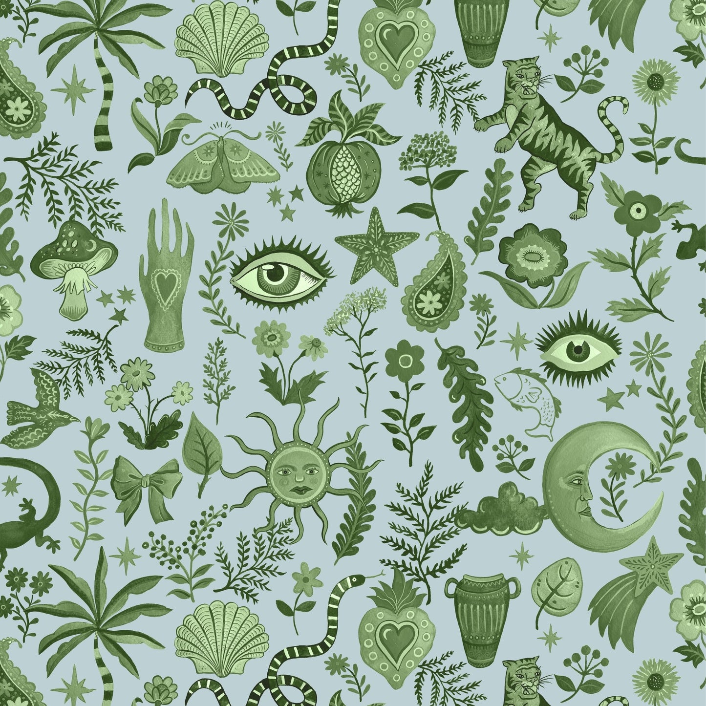 Trove Wallpaper - Sky - Wear The Walls - TRSB8076U52 - Premier Wallcovering