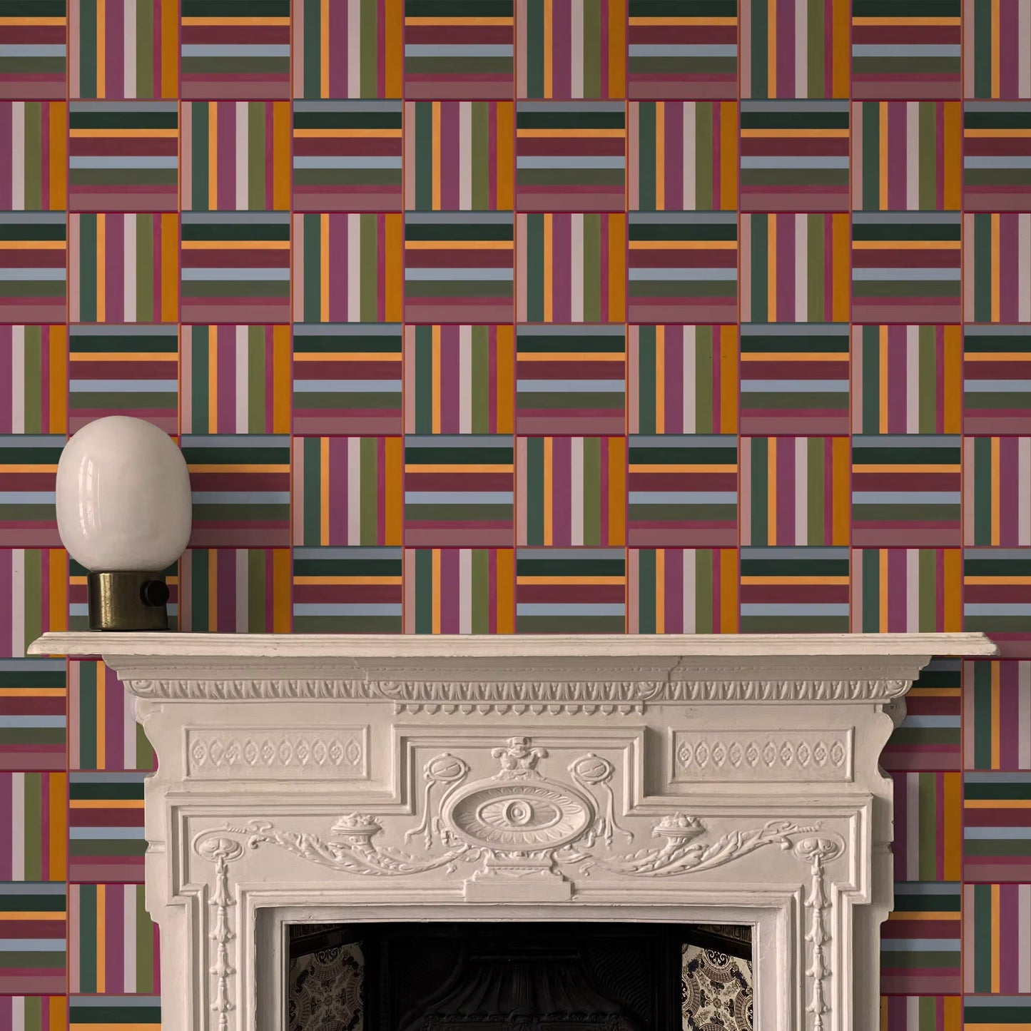 Tulip Fields Wallpaper - Day - Ottoline - W/TULF/101/3 - Premier Wallcovering