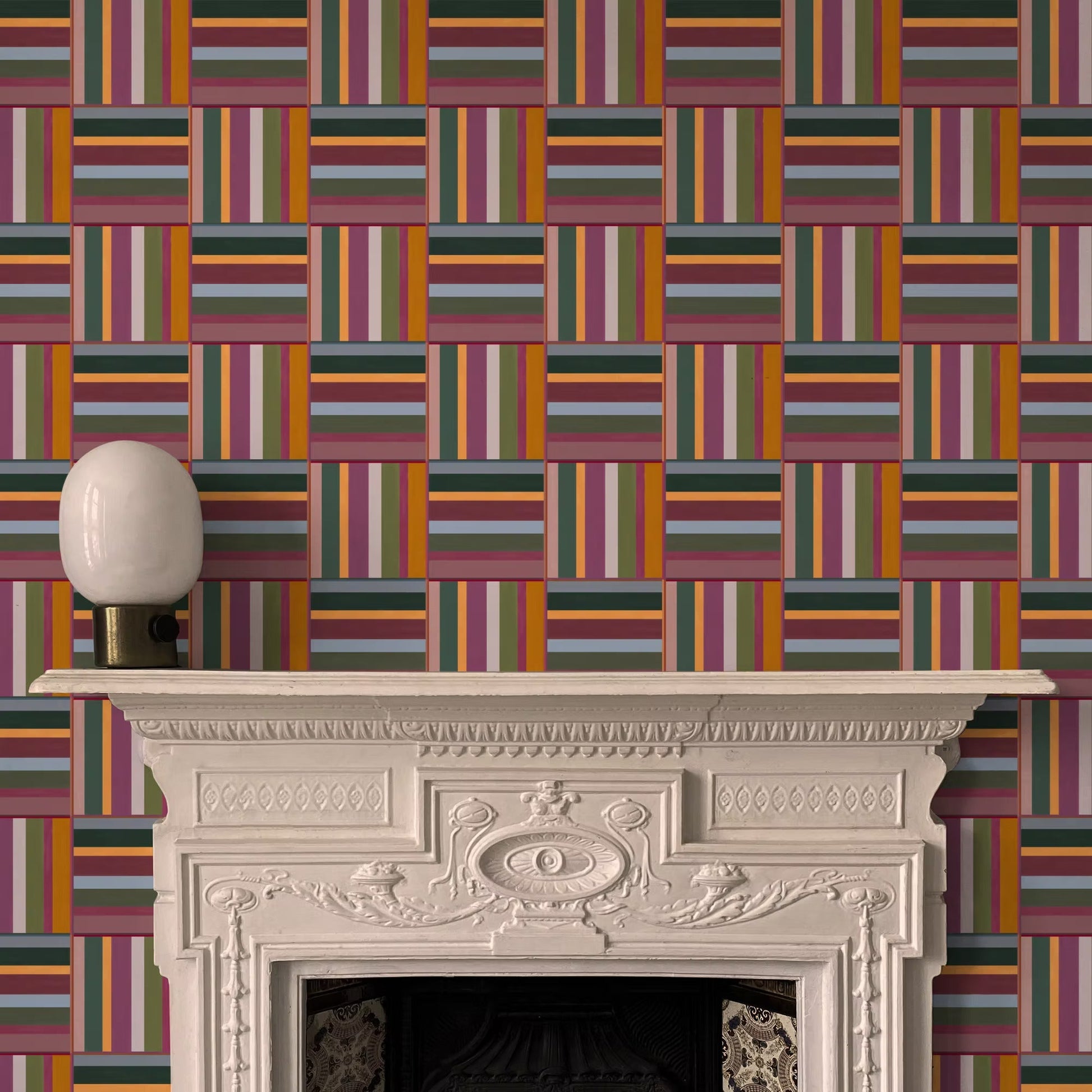 Tulip Fields Wallpaper - Day - Ottoline - W/TULF/101/3 - Premier Wallcovering