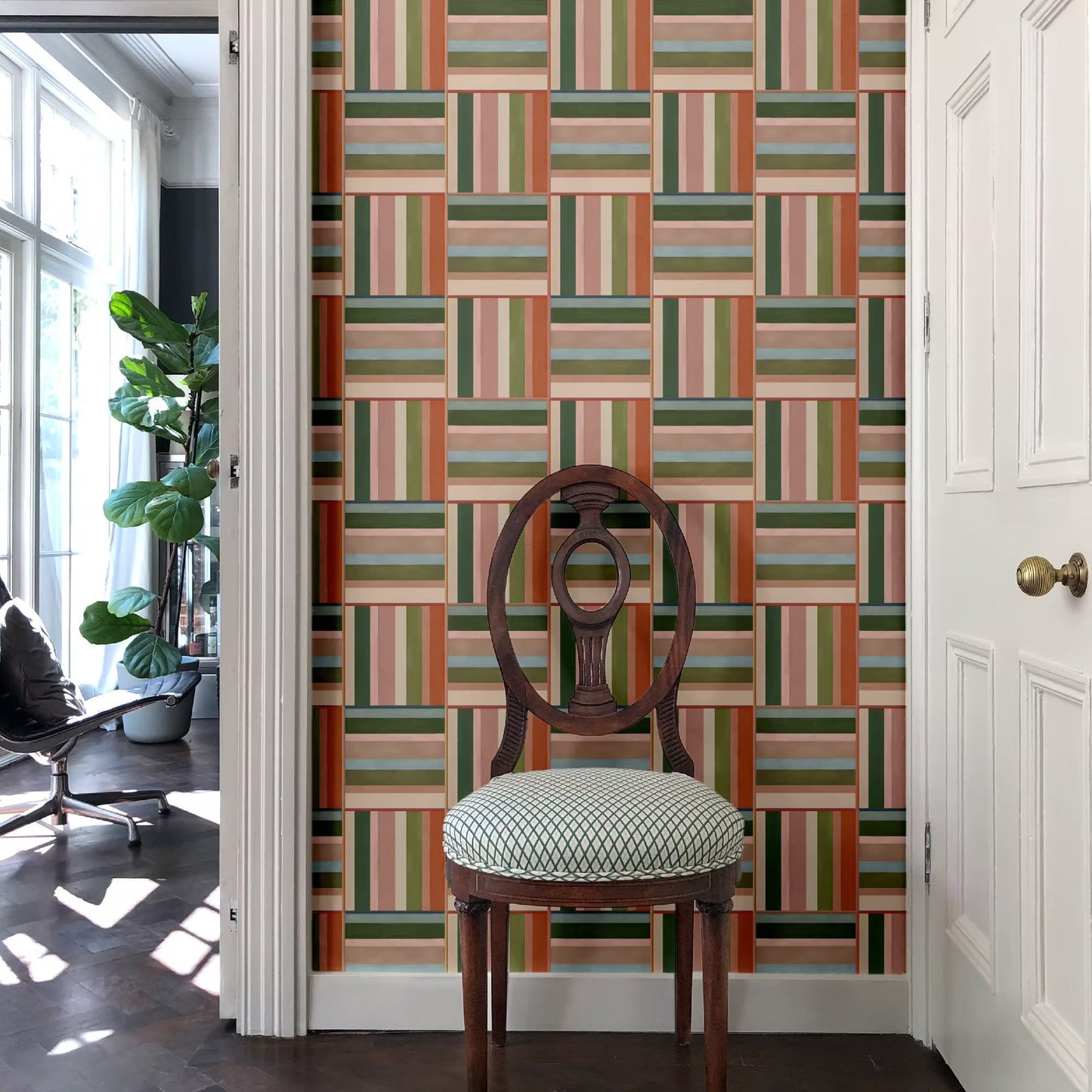 Tulip Fields Wallpaper - Dusk - Ottoline - W/TULF/101/2 - Premier Wallcovering