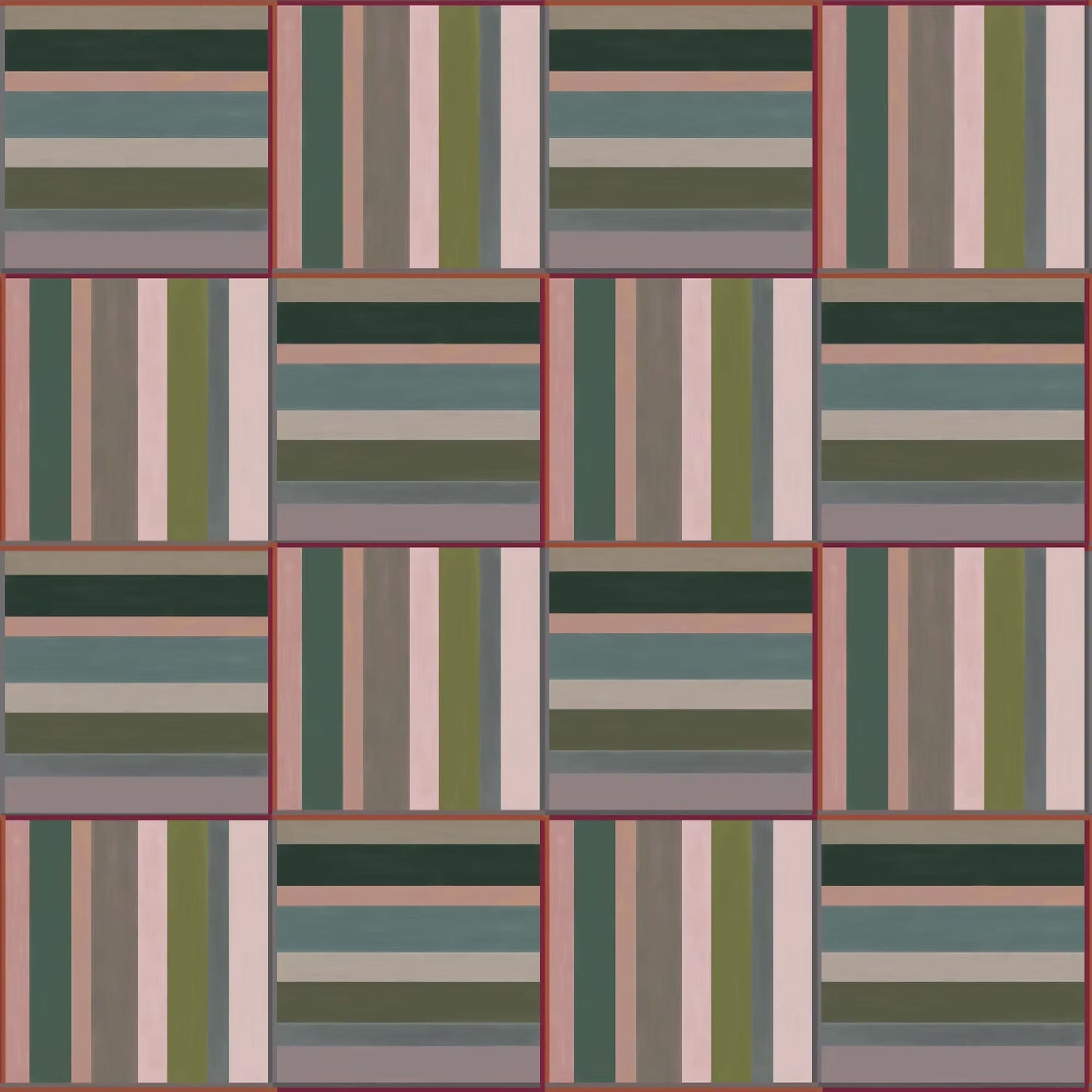 Tulip Fields Wallpaper - Dawn - Ottoline - W/TULF/101/1 - Premier Wallcovering