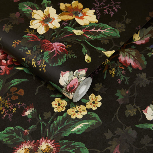 Tulipa Wallpaper - Onyx - House of Hackney - 1 - WA - TUL - DI - ONX - XXX - Premier Wallcovering