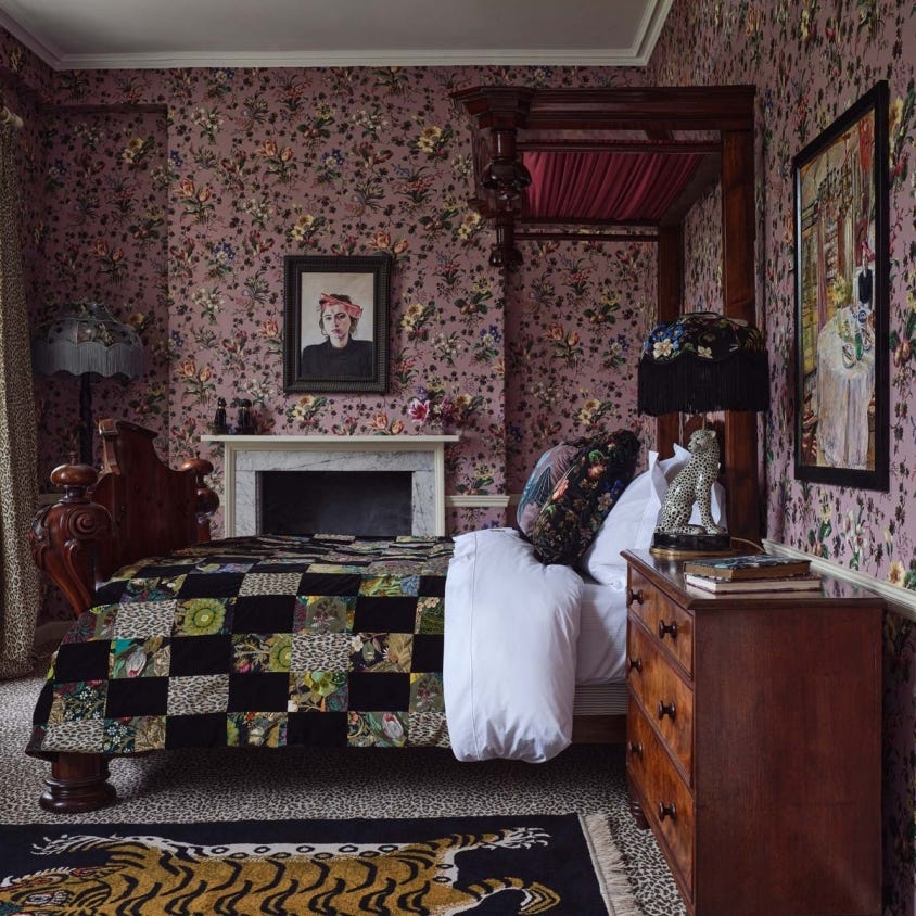 Tulipa Wallpaper - Tourmaline - House of Hackney - 1 - WA - TUL - DI - TOU - XXX - Premier Wallcovering