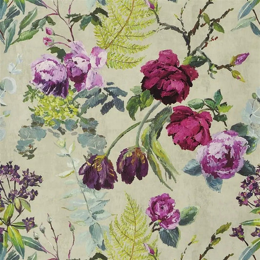 Tulipani Wallpaper - Linen - Designers Guild - PDG678/03 - Premier Wallcovering