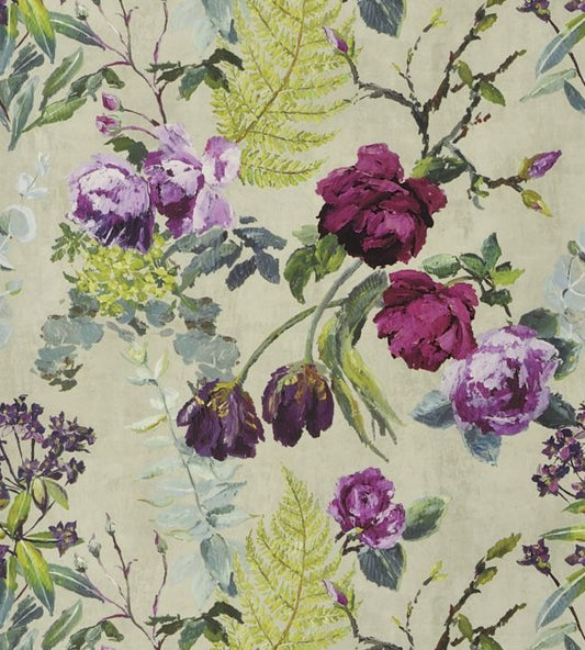 Tulipani Wallpaper - Linen - PDG678/03 - Designers Guild - Premier Wallcovering