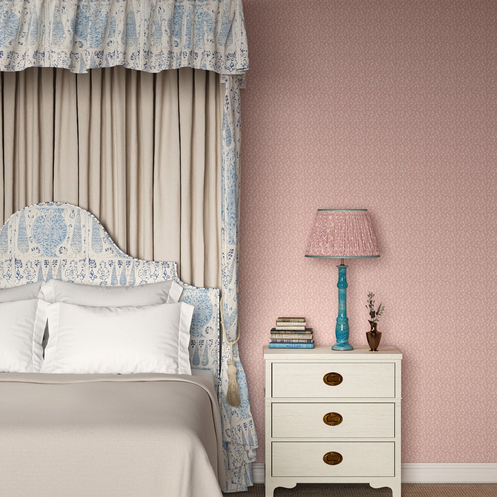 Tulkan Wallpaper - Soft Pink - Penny Morrison - TULKAN-SOFTPINK - Premier Wallcovering