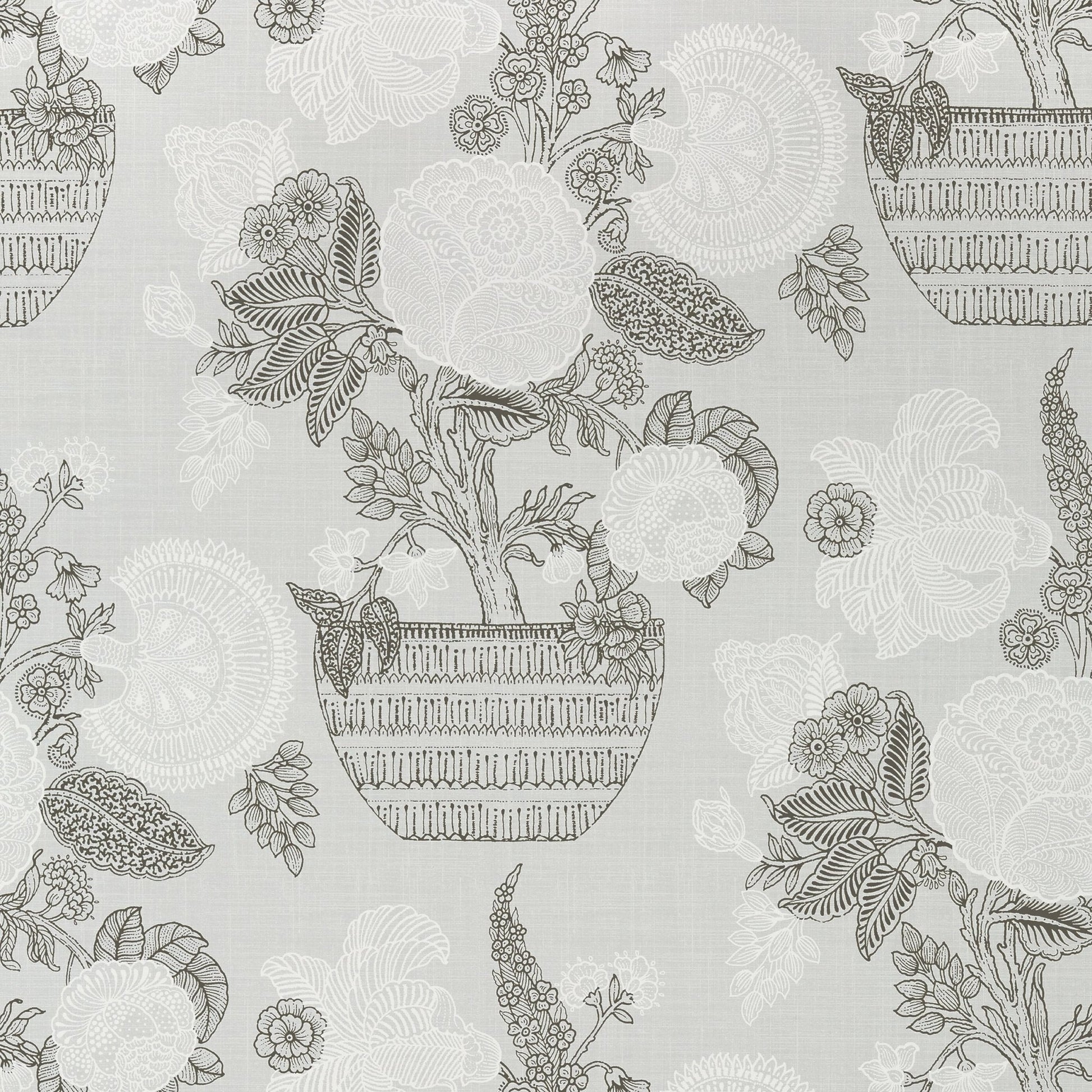 Tullamore Wallpaper - Grey - Thibaut - T72589 - Premier Wallcovering