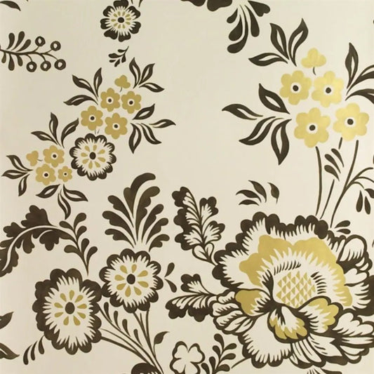 Tullgarn Wallpaper - Cocoa - P476/02 - Designers Guild - Premier Wallcovering