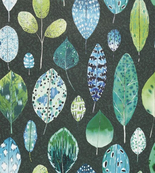 Tulsi Wallpaper - Viridian - PDG1060/01 - Designers Guild - Premier Wallcovering