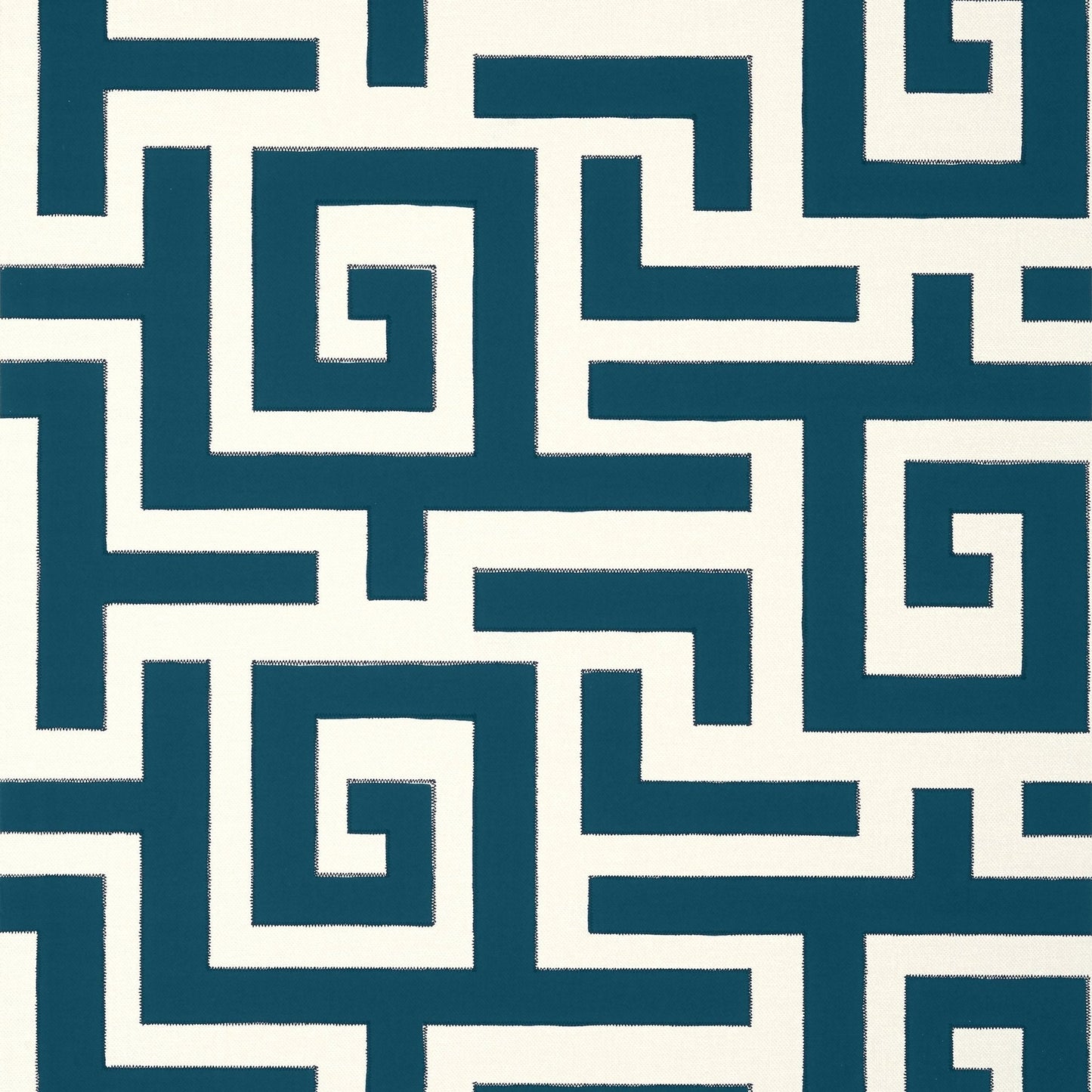 Tulum Wallpaper - Navy - Thibaut - T13225 - Premier Wallcovering