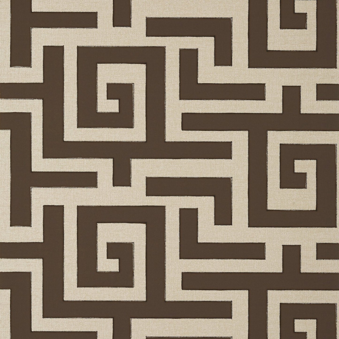 Tulum Wallpaper - Brown - Thibaut - T13226 - Premier Wallcovering