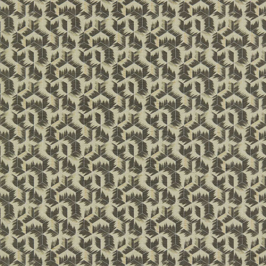Tumbling Blocks Wallpaper - Faded Anthracite - ZRHW312893 - Zoffany - Premier Wallcovering
