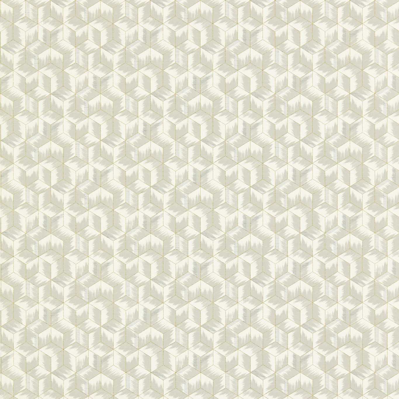 Tumbling Blocks Wallpaper - Empire Grey - ZRHW312891 - Zoffany - Premier Wallcovering