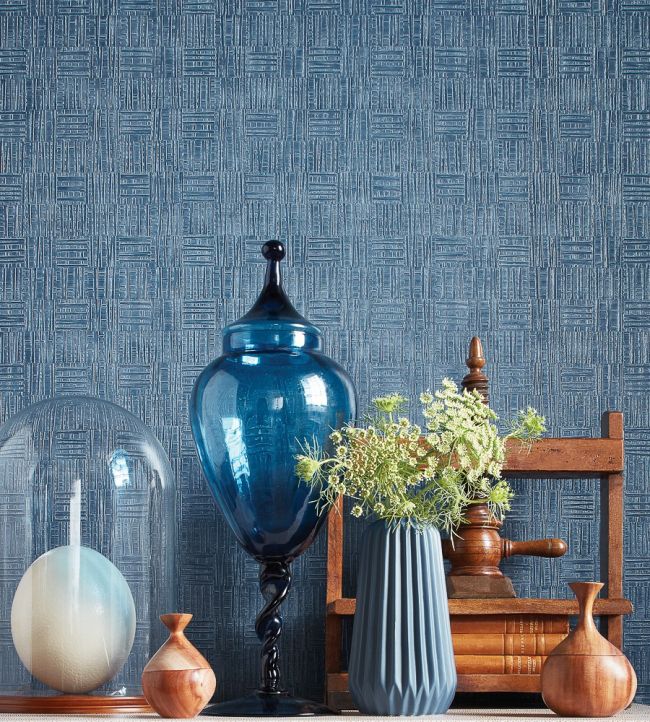 Tunica Basket Wallpaper - Camel - Thibaut - T75084 - Premier Wallcovering