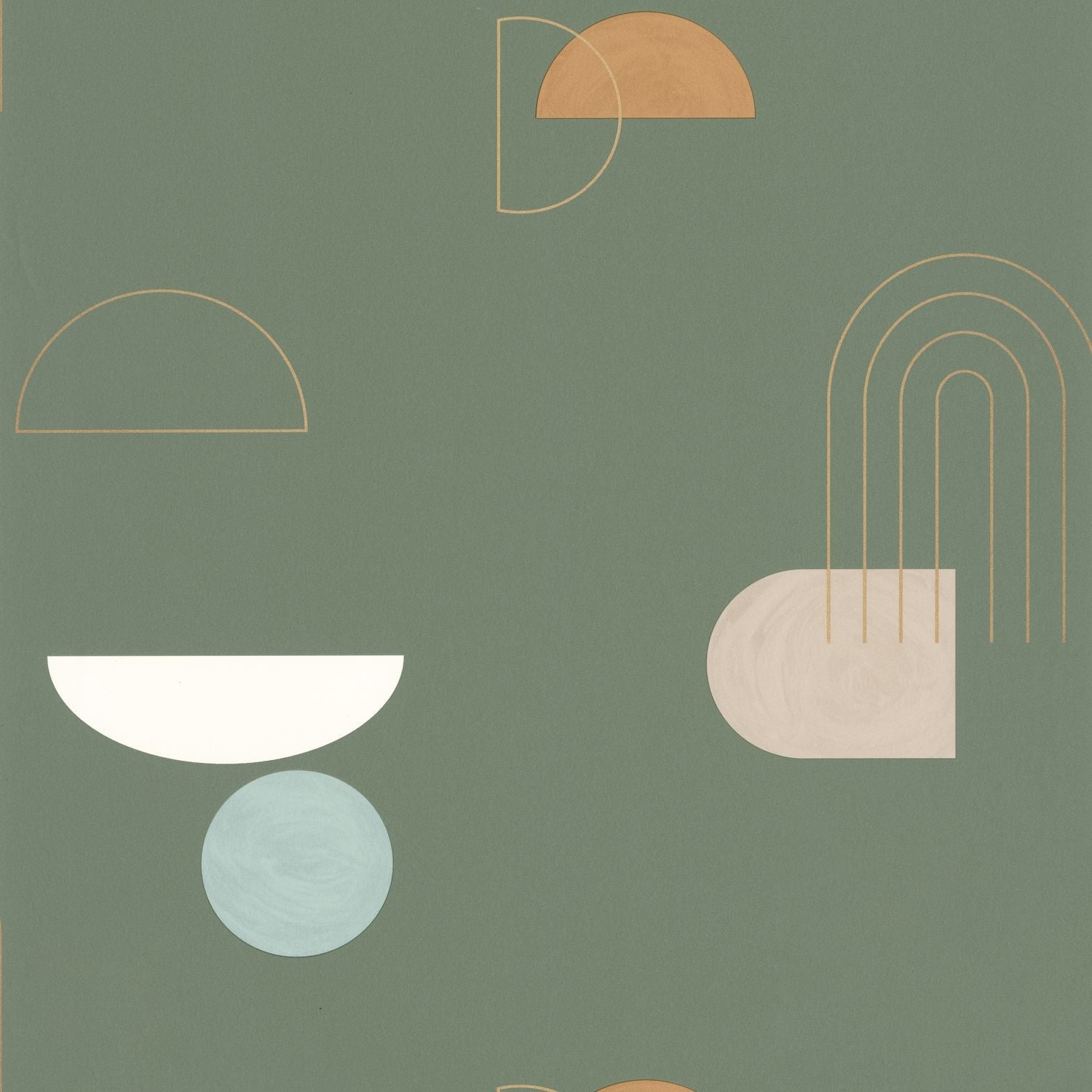 Turn Around Wallpaper - Kaki - Caselio - 102917026 - Premier Wallcovering