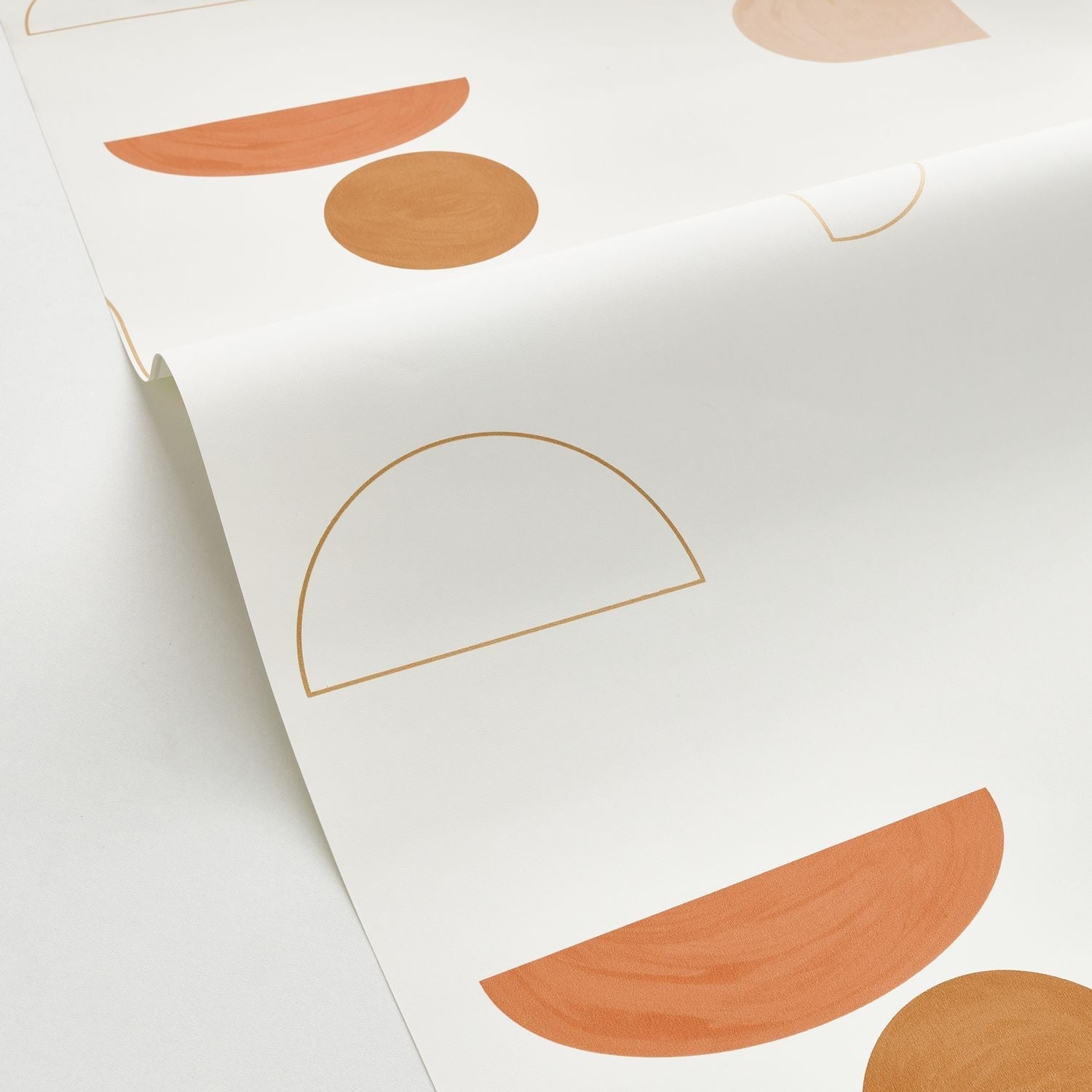 Turn Around Wallpaper - Terracotta - Caselio - 102914021 - Premier Wallcovering