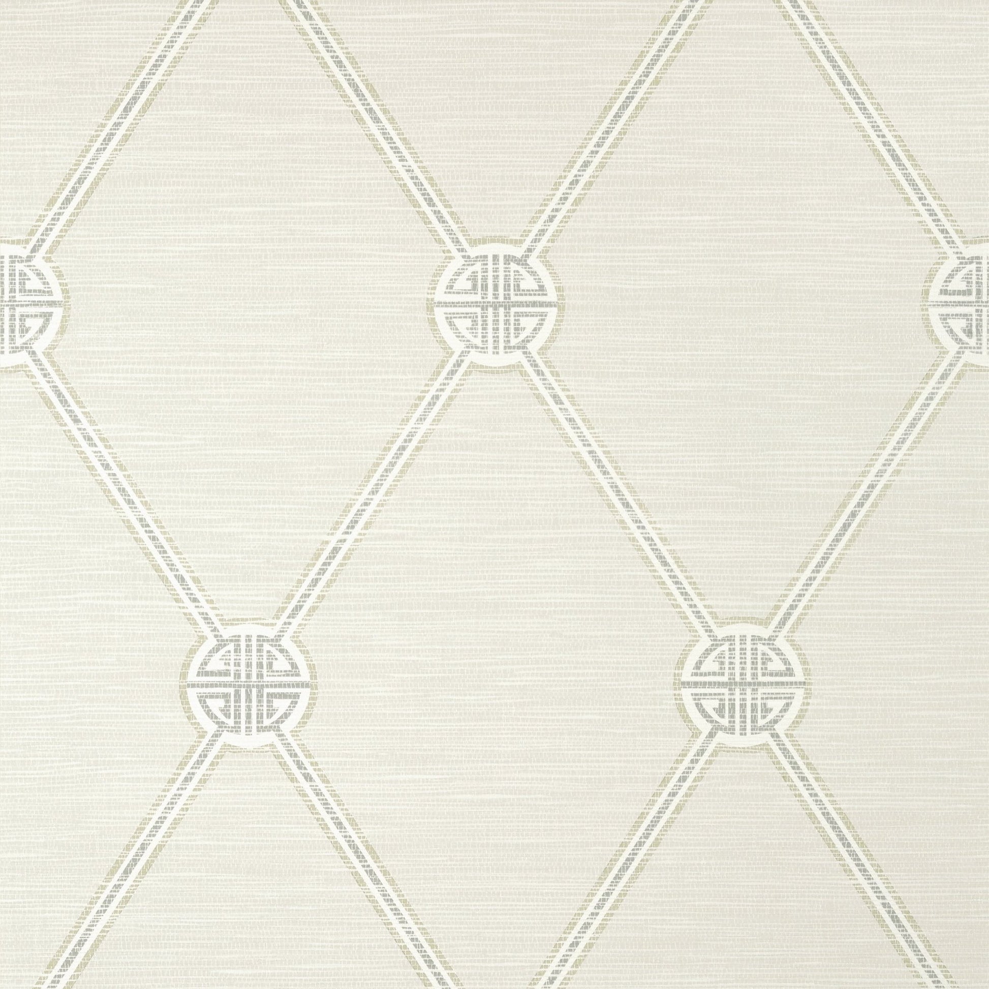 Turnberry Trellis Wallpaper - Neutral - Thibaut - T13349 - Premier Wallcovering