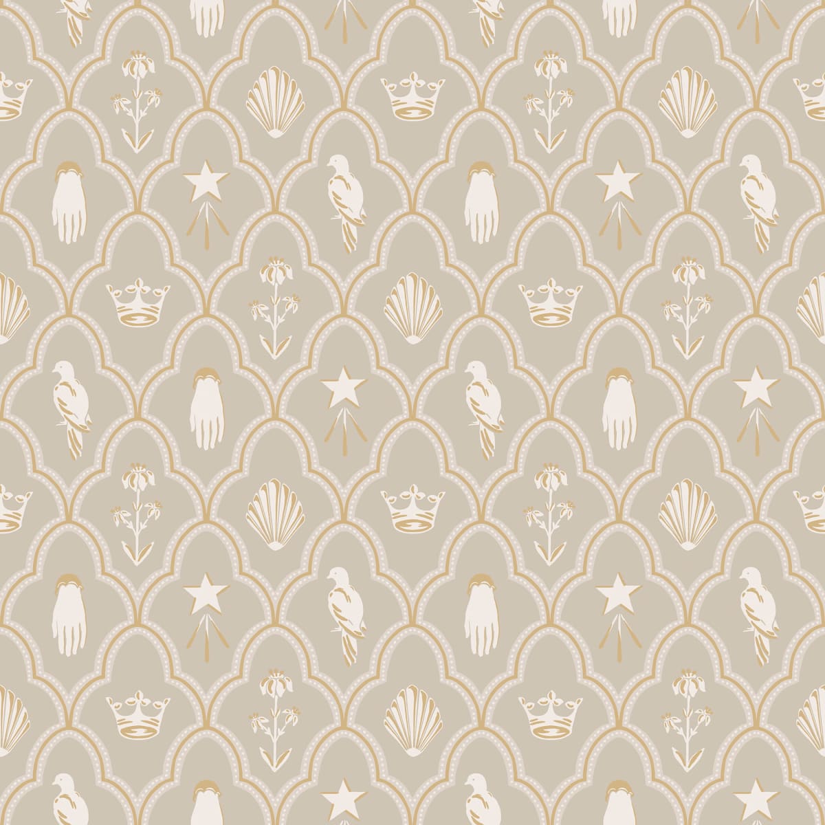 Turtledove Barn Wallpaper - Gray - Sandberg - S10271 - Premier Wallcovering