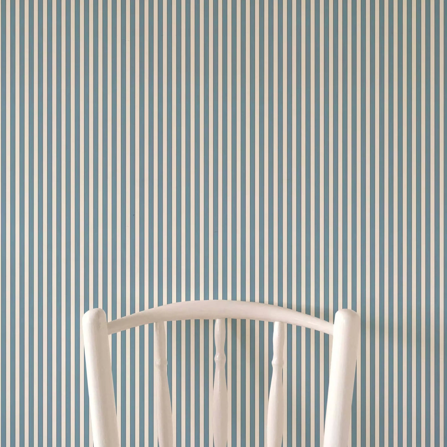 Tuscan Stripes Wallpaper - Light Blue - Ottoline - W/C&S/102/3 - Premier Wallcovering