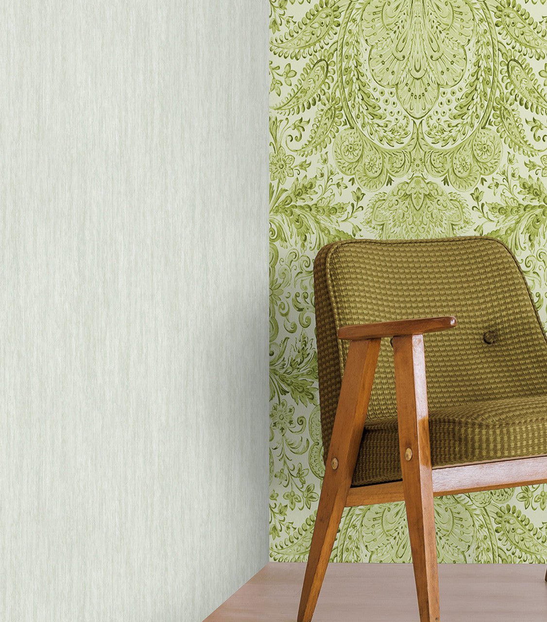 Tuvalu Tropical Wallpaper - Coconut - Hohenberger - 26714 - Premier Wallcovering