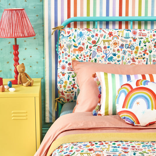 Twinkle Twinkle Wallpaper - Turquoise - Villa Nova - W581/01 - Premier Wallcovering