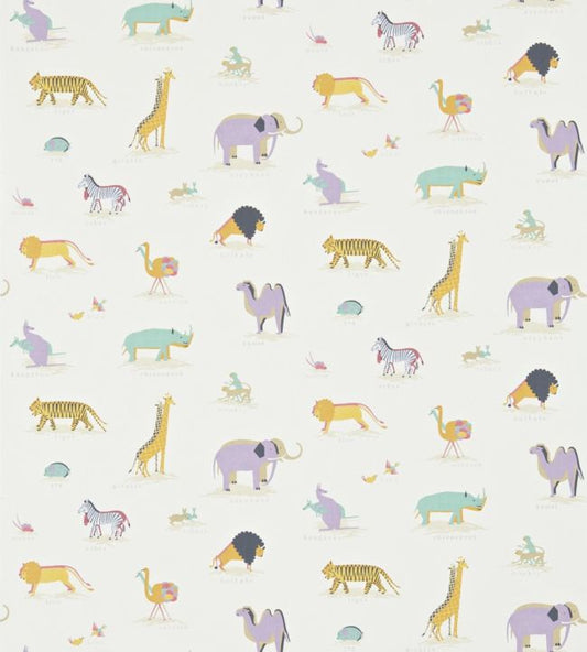 Two by Two Wallpaper - Vintage/Multi - DLIT214043 - Sanderson - Premier Wallcovering
