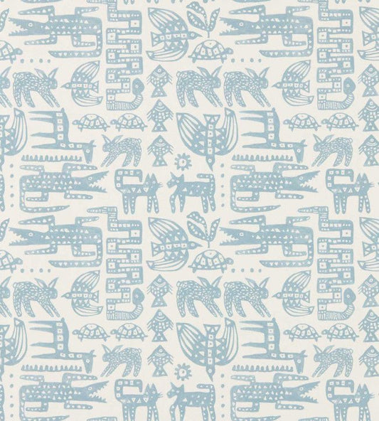 Twycross Wallpaper - Coast Blue - Scion - NSCW113288 - Premier Wallcovering
