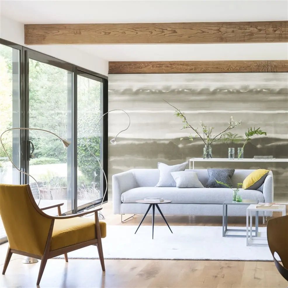 Ukiyoe Wallpaper - Graphite - Designers Guild - PDG1044/02 - Premier Wallcovering