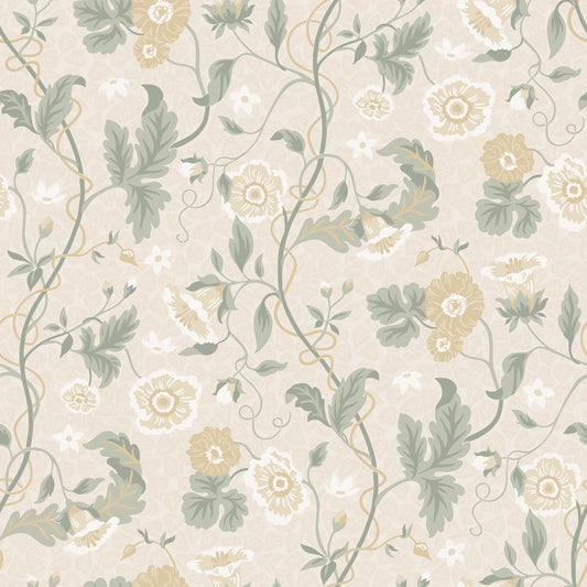 Ulla Wallpaper - Sandstone - Sandberg - S10498 - Premier Wallcovering