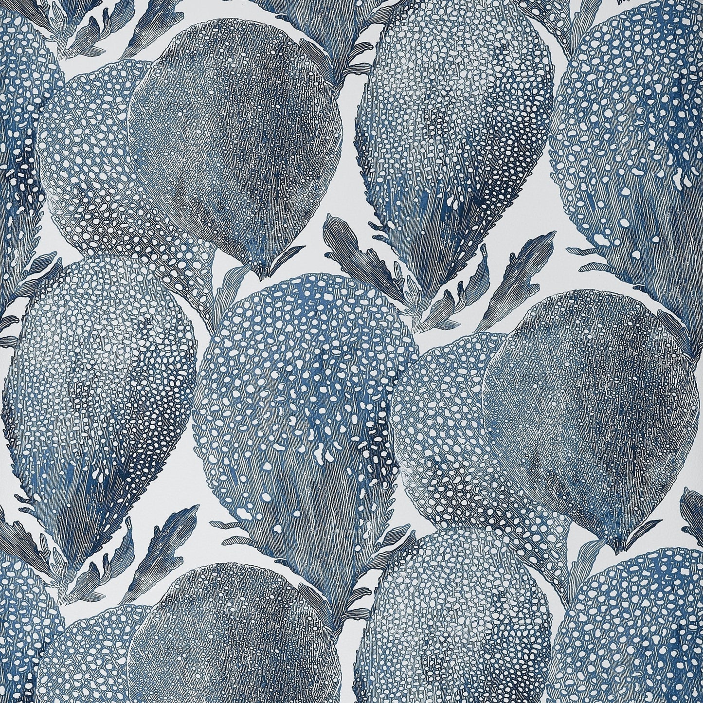 Under The Sea Wallpaper - Navy - Thibaut - T15824 - Premier Wallcovering