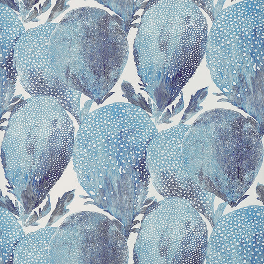Under The Sea Wallpaper - Turquoise & Plum - Thibaut - T15823 - Premier Wallcovering