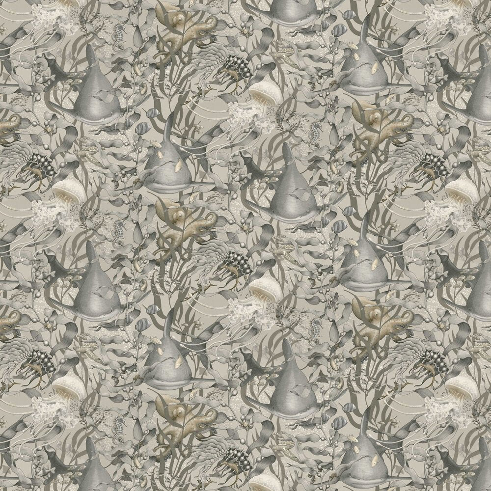 Underwater Magic Wallpaper - Beige - Boråstapeter - 8151 - Premier Wallcovering