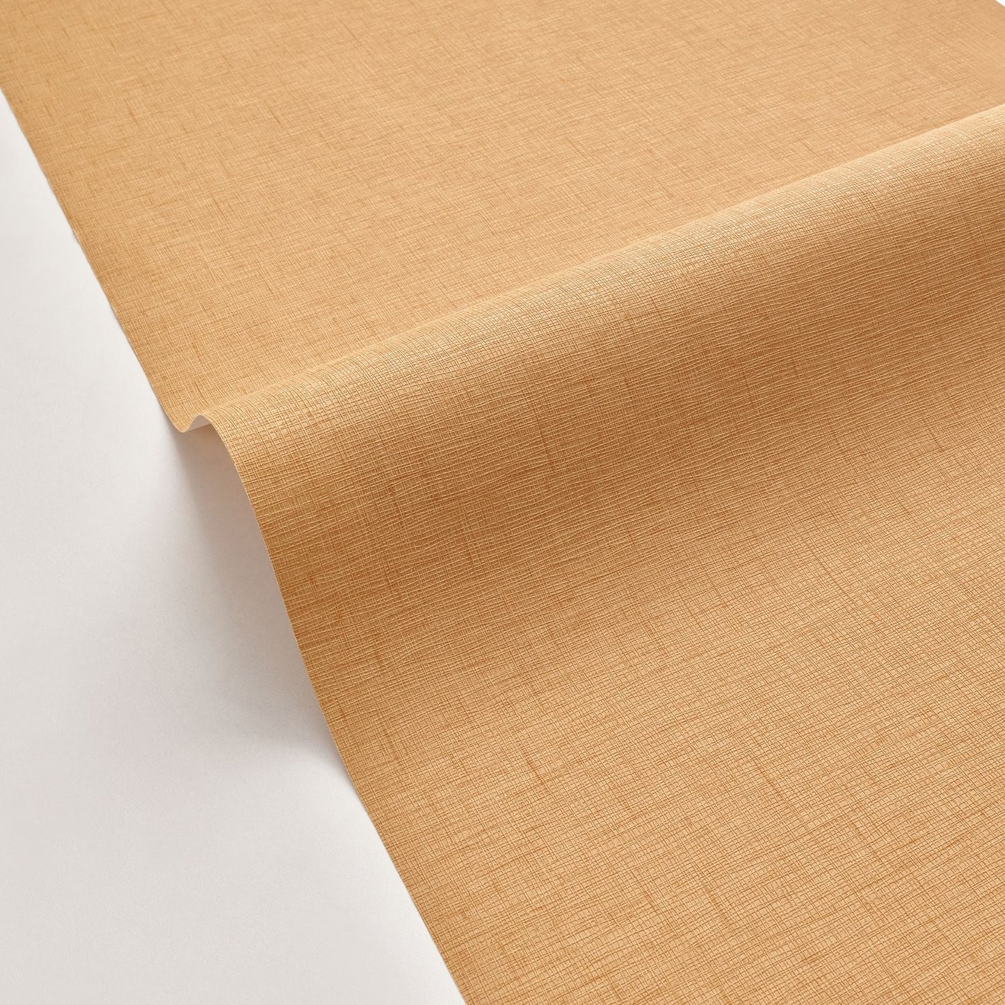 Uni Gaze Wallpaper - Ocre - Caselio - 103762212 - Premier Wallcovering