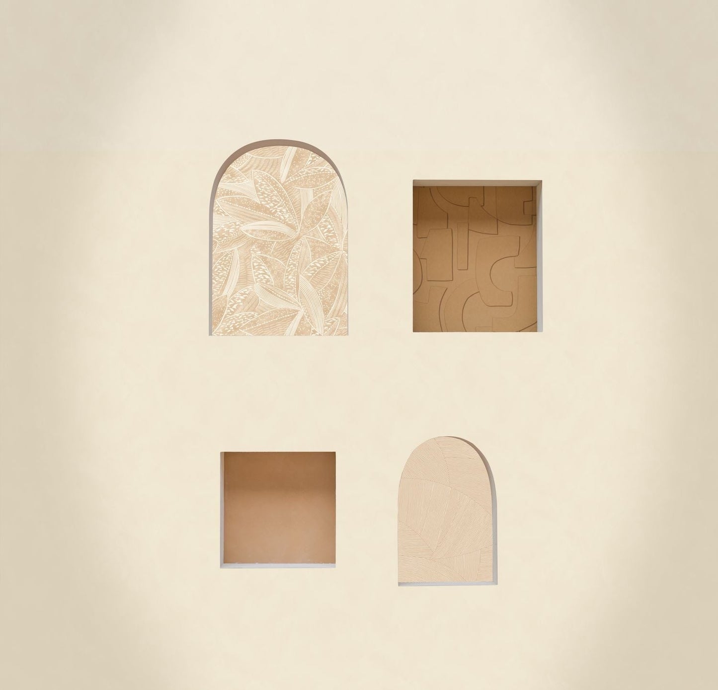 Uni La Chaux Wallpaper - Craie - Caselio - 106080000 - Premier Wallcovering