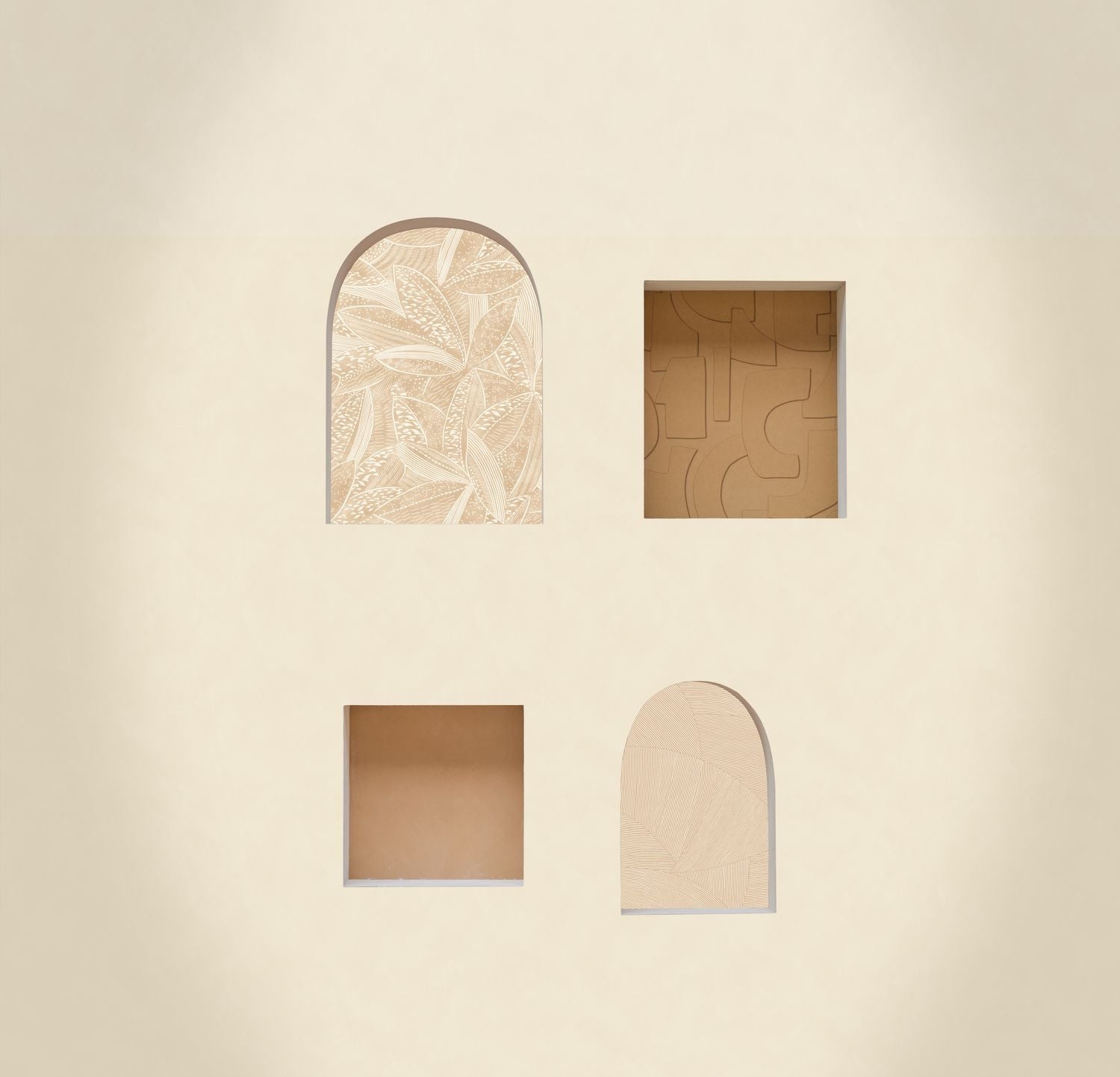 Uni La Chaux Wallpaper - Craie - Caselio - 106080000 - Premier Wallcovering