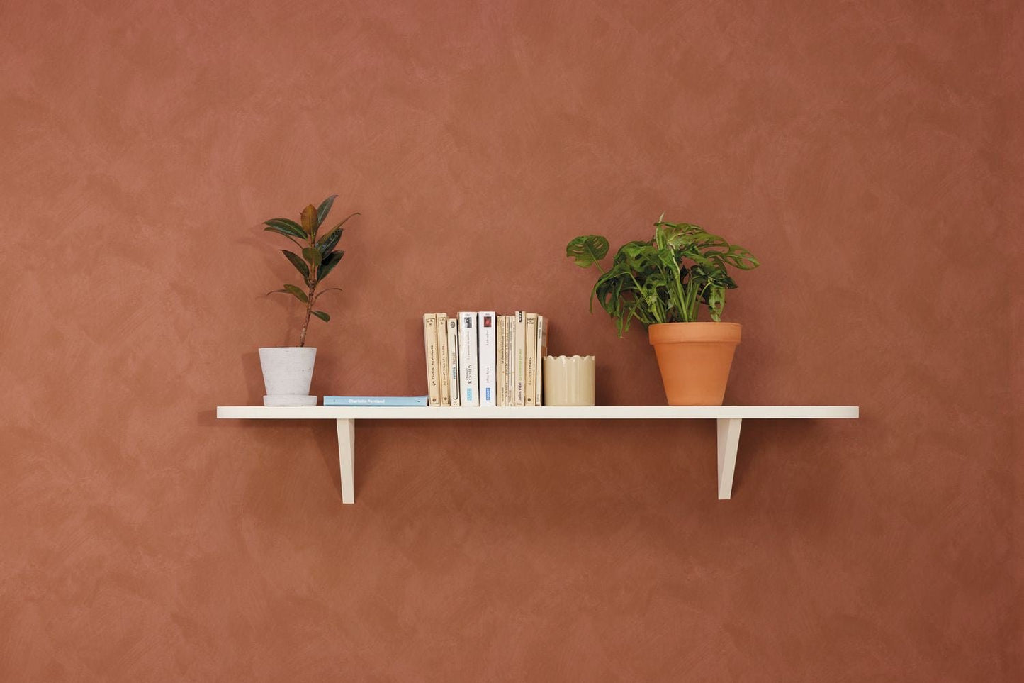 Uni La Chaux Wallpaper - Sienne - Caselio - 106088000 - Premier Wallcovering