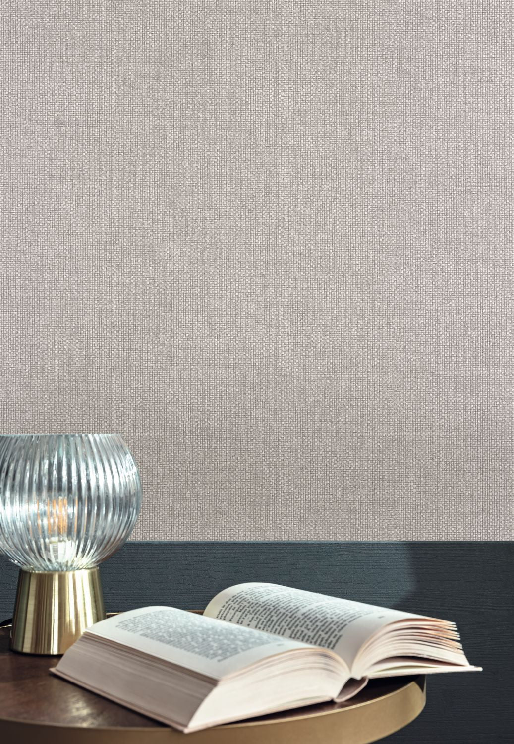 Uni Mat Wallpaper - Cendre - Caselio - 104999609 - Premier Wallcovering