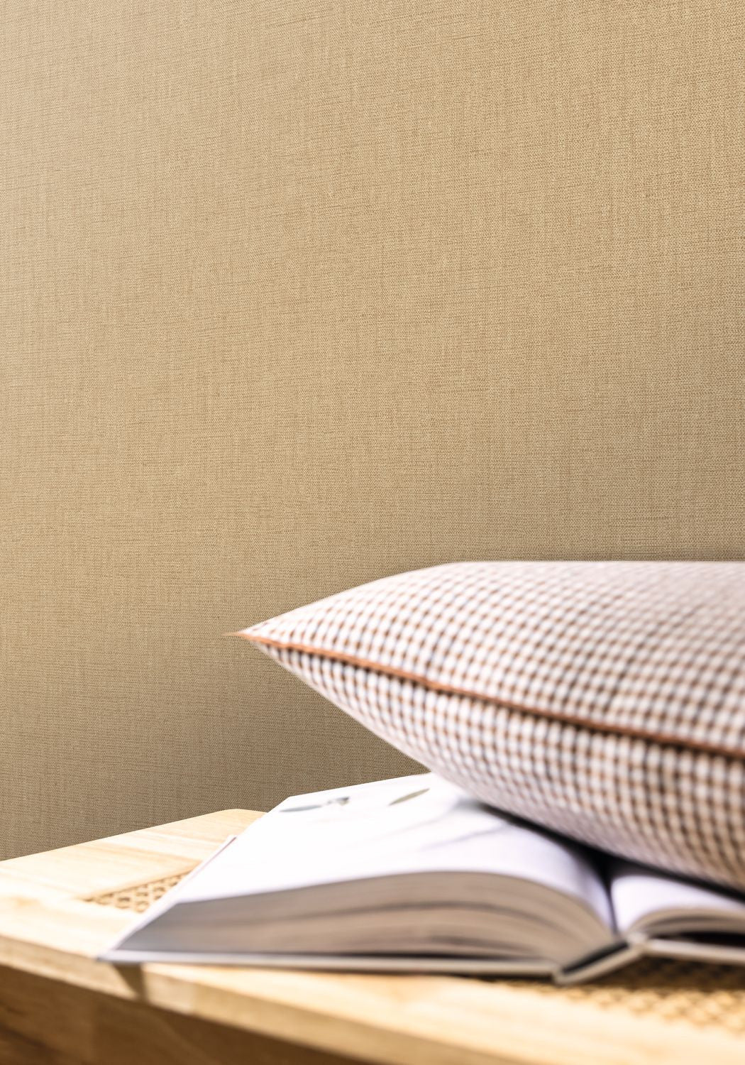 Uni Mat Wallpaper - Cannelle - Caselio - 103221746 - Premier Wallcovering