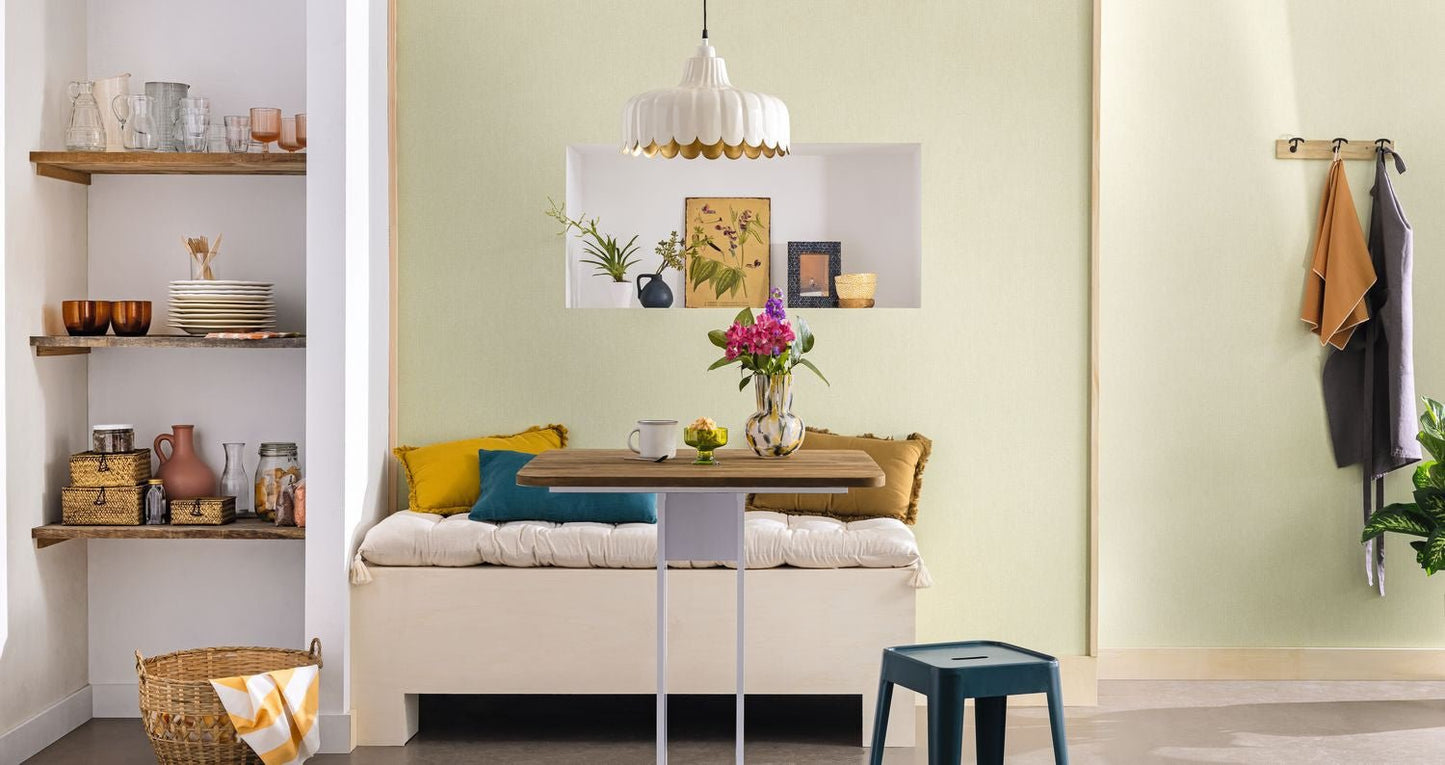 Uni Mat Wallpaper - Lichen - Caselio - 104997250 - Premier Wallcovering