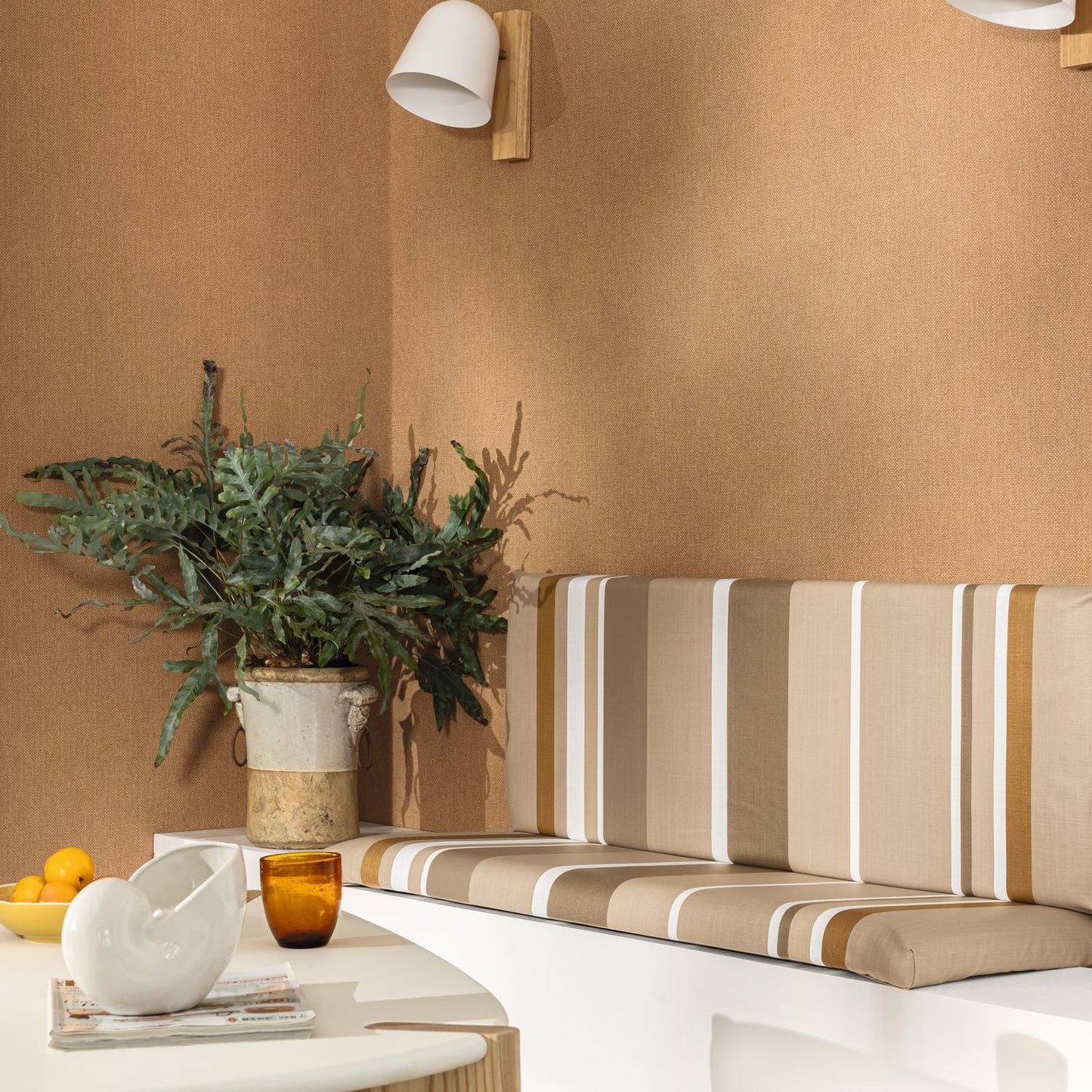 Uni Mat Wallpaper - Amande - Caselio - 104992174 - Premier Wallcovering