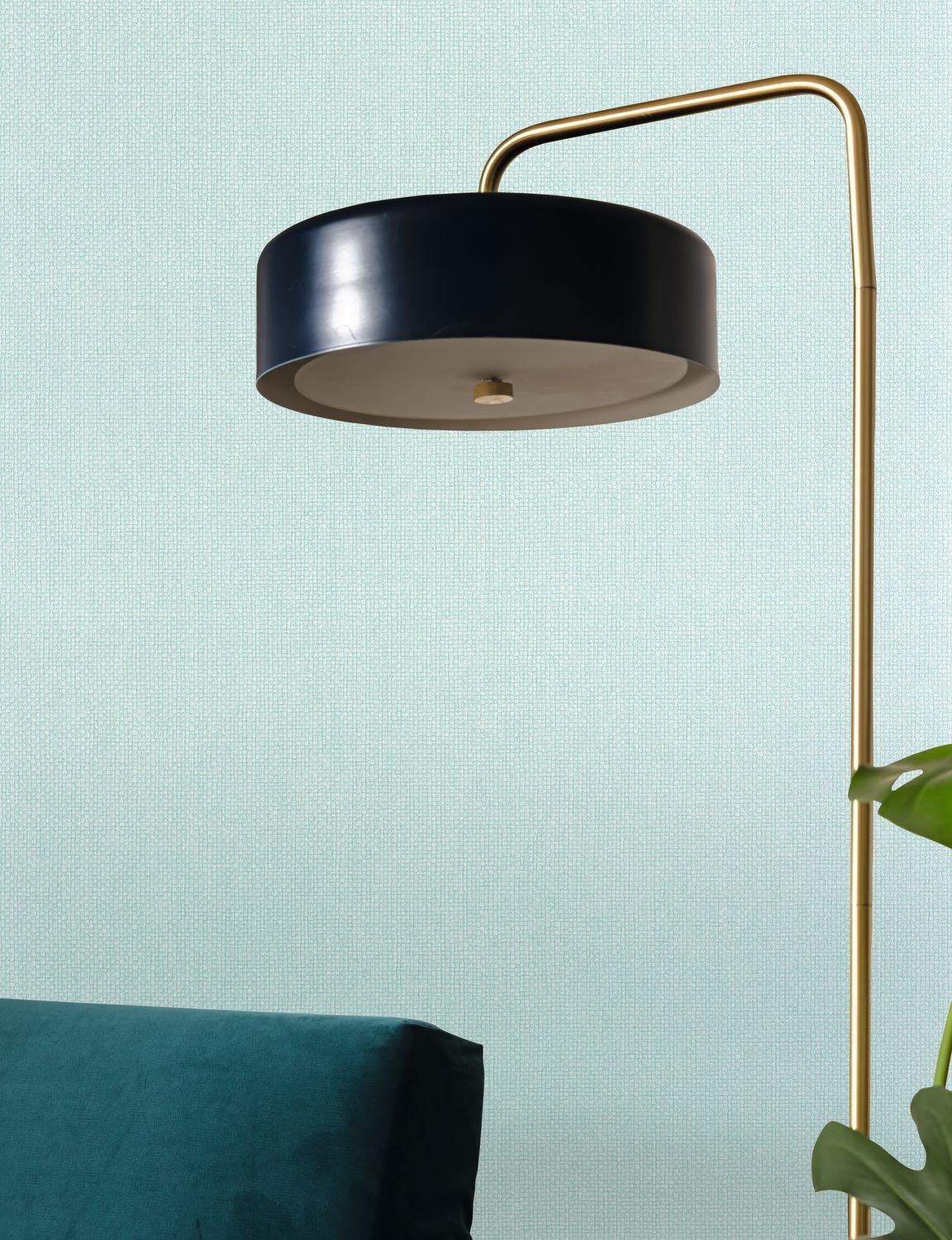 Uni Mat Wallpaper - Bleu Ciel - Caselio - 104996000 - Premier Wallcovering