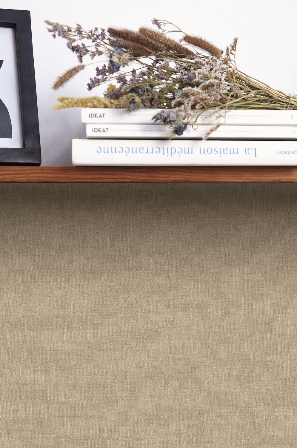 Uni Mat Wallpaper - Sepia - Caselio - 103221717 - Premier Wallcovering