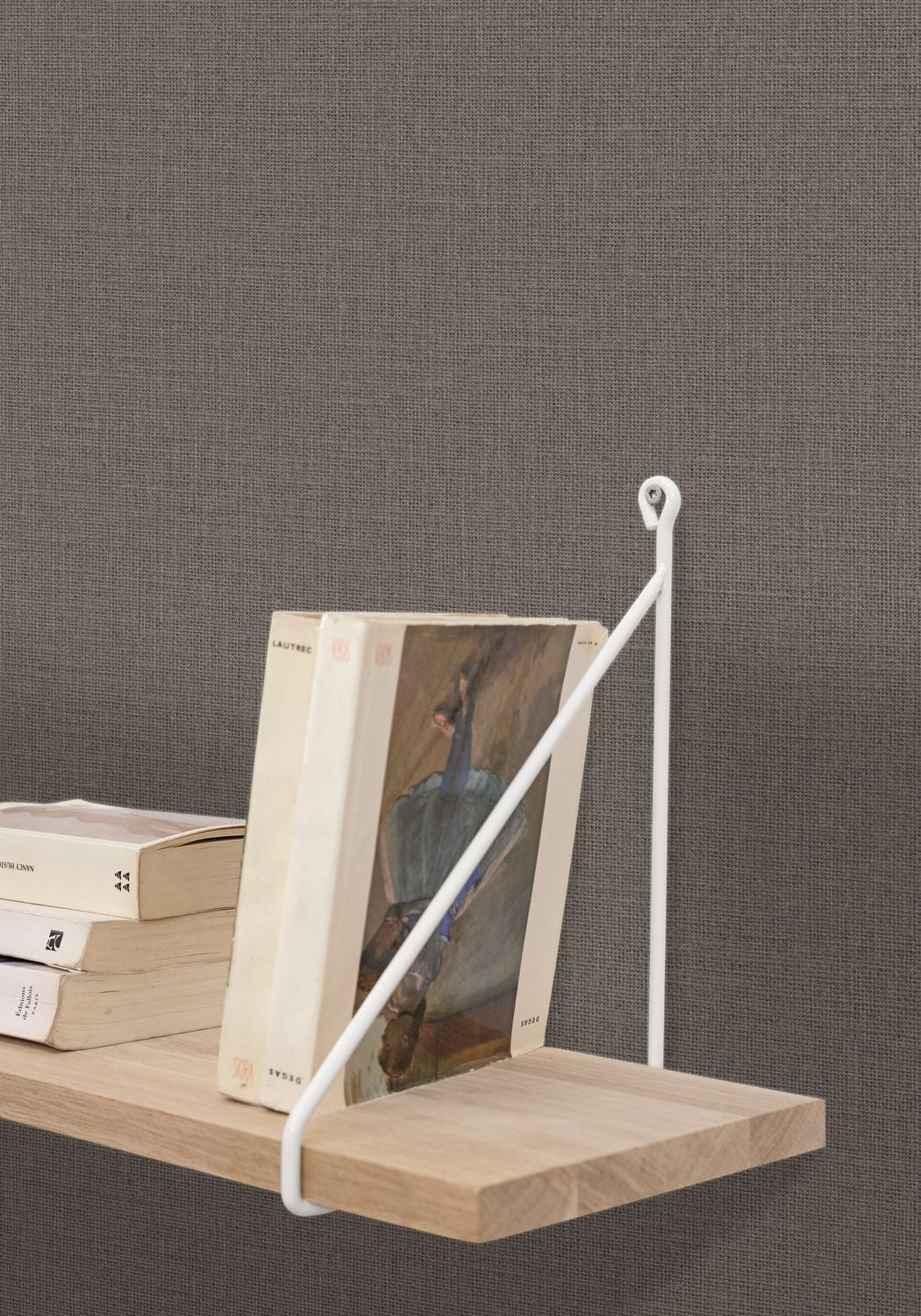 Uni Mat Wallpaper - Taupe - Caselio - 104012690 - Premier Wallcovering