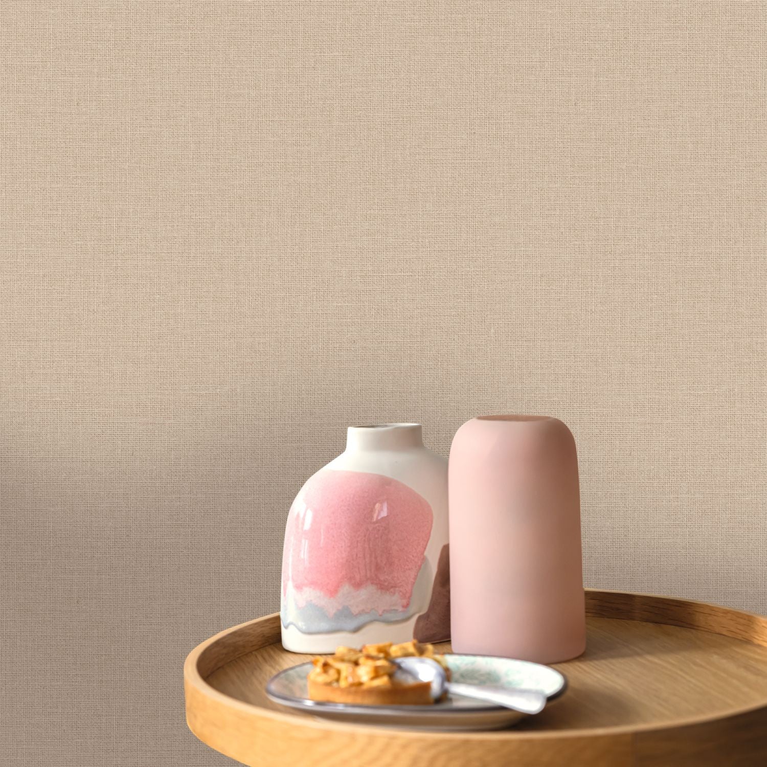 Uni Mat Wallpaper - Camomille - Caselio - 104011555 - Premier Wallcovering