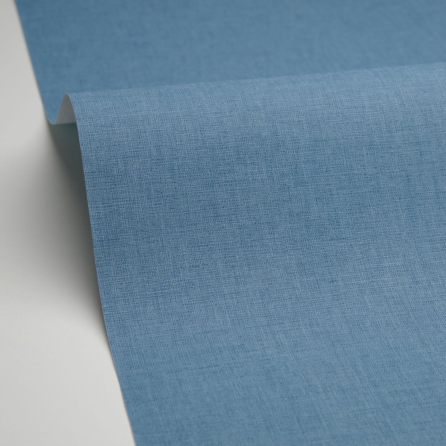 Uni Mat Wallpaper - Bleu Ouragan - Caselio - 103226399 - Premier Wallcovering
