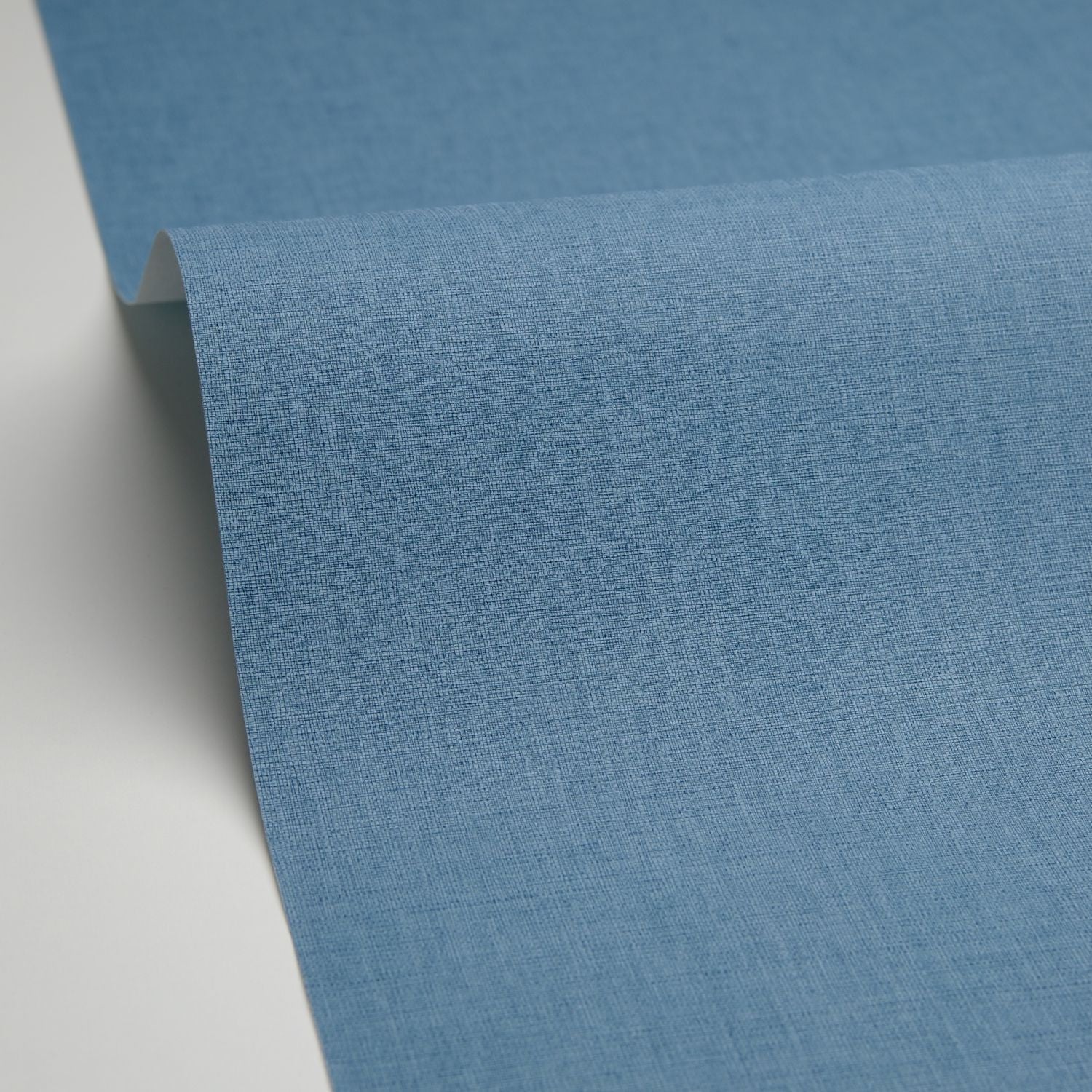 Uni Mat Wallpaper - Bleu Ouragan - Caselio - 103226399 - Premier Wallcovering
