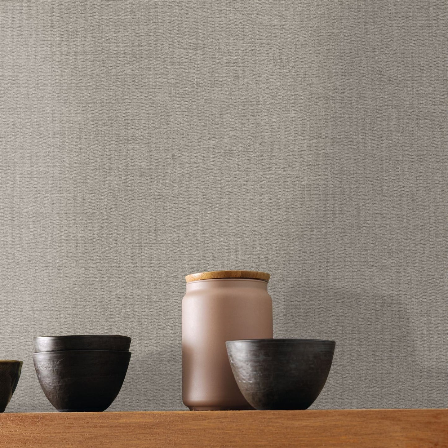 Uni Mat Wallpaper - Fume - Caselio - 103221819 - Premier Wallcovering