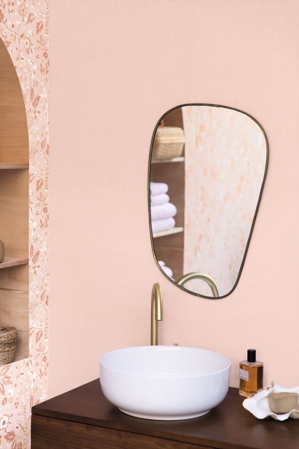 Uni Mat Wallpaper - Rose - Caselio - 103224076 - Premier Wallcovering